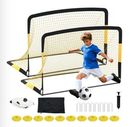 ⚽ GARVEE SOCCER GOALS – 6 x 4 FT PORTABLE SET