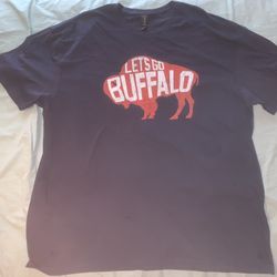 “Let’s Go Buffalo” Bills NFL Shirt; Men’s 2XL