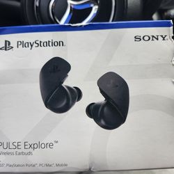 Ps5 Black Earbuds