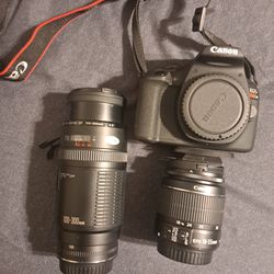Canon T7  And 2 Lens