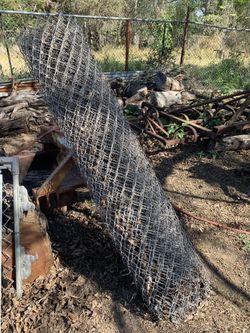  6ft Tall Galvanized Chain Link Fence Roll