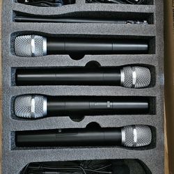 Wireless microphones 