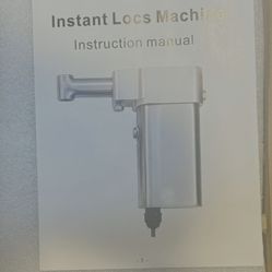 Instant Locs Machine