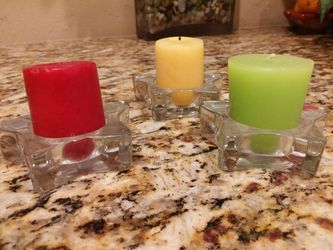 Colorful Star Candles