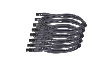 Odyssey OSP125MC XLR Male to XLR Female 25 FT Pro - Kit & 5-Pack