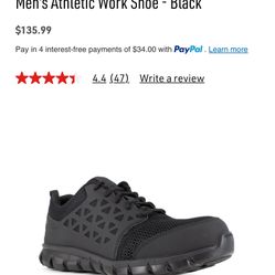 Athletic Composite Toed (Similar To Steel Toed) Shoes