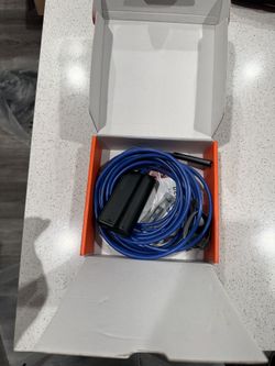 DEPSTECH Dual Lens Wireless Endoscope, Camera with LED Lights 