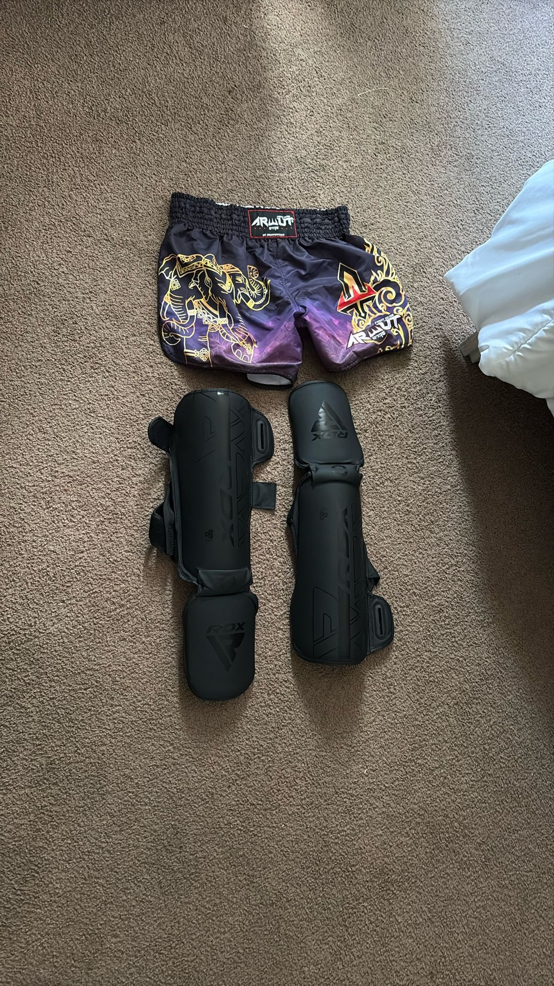 Shin Guards And Shorts