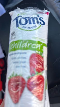 Tom’s children’s toothpaste