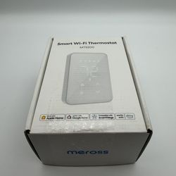 meross Smart Thermostat for Electric Baseboard and in-Wall Heaters Work with HomeKit, Alexa and Google Home, 120V-240V Wi-Fi Programmable Thermostat w