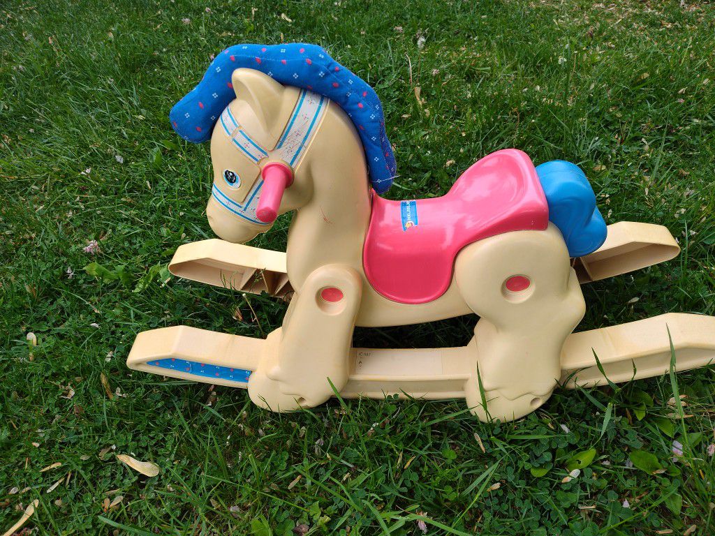 Small Rocking Horse, Fisher Price, 1988 Vintage 