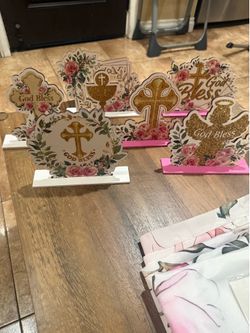 First communion party decorations