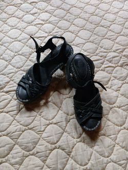 Black Shoes Size 5.5