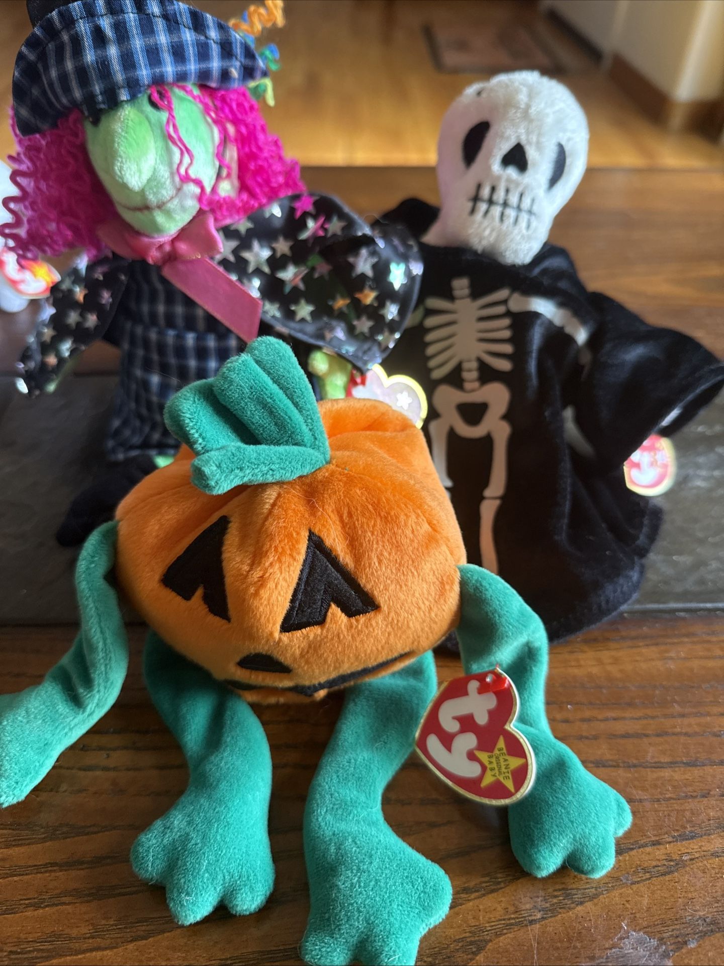 Vintage Halloween Beanie Babies