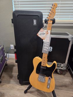 2015 Fender Telecaster Baja 50's (w/ road case)