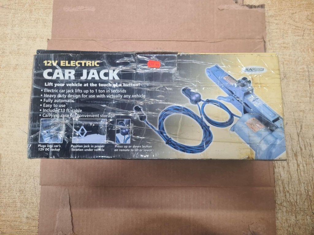 sunforce electric car jack