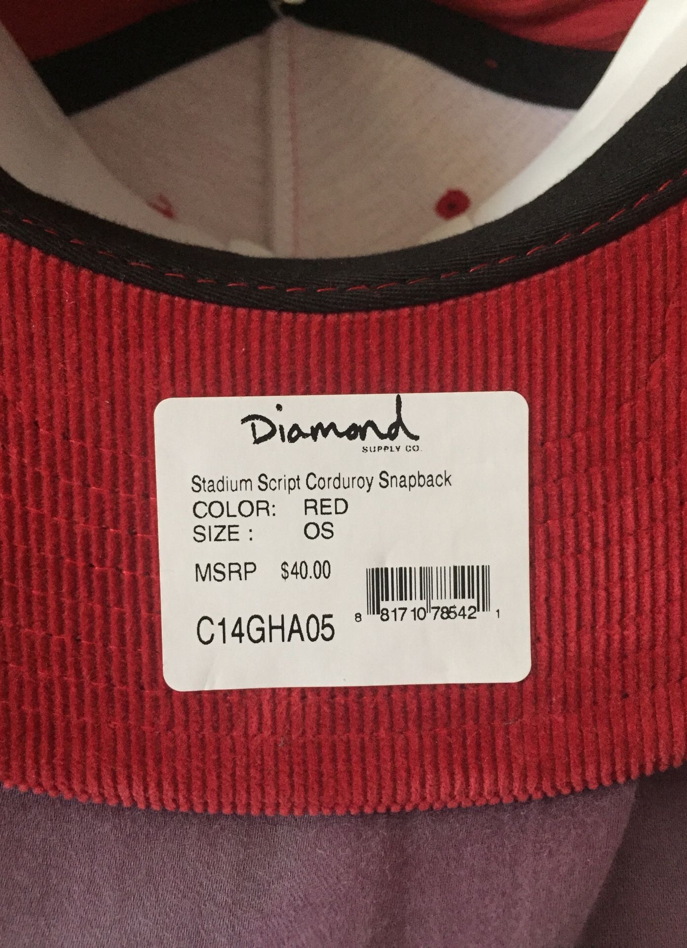 $10 Diamond grizzly grip tape snapback hat