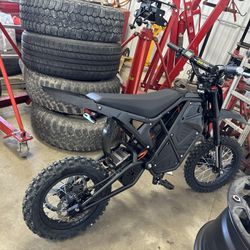 Electric dirt bike