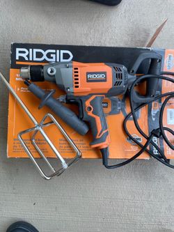 Rigid mixer drill