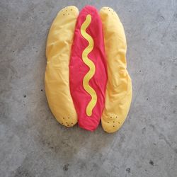 Hot Dog Costume For A Medium Sized Dog