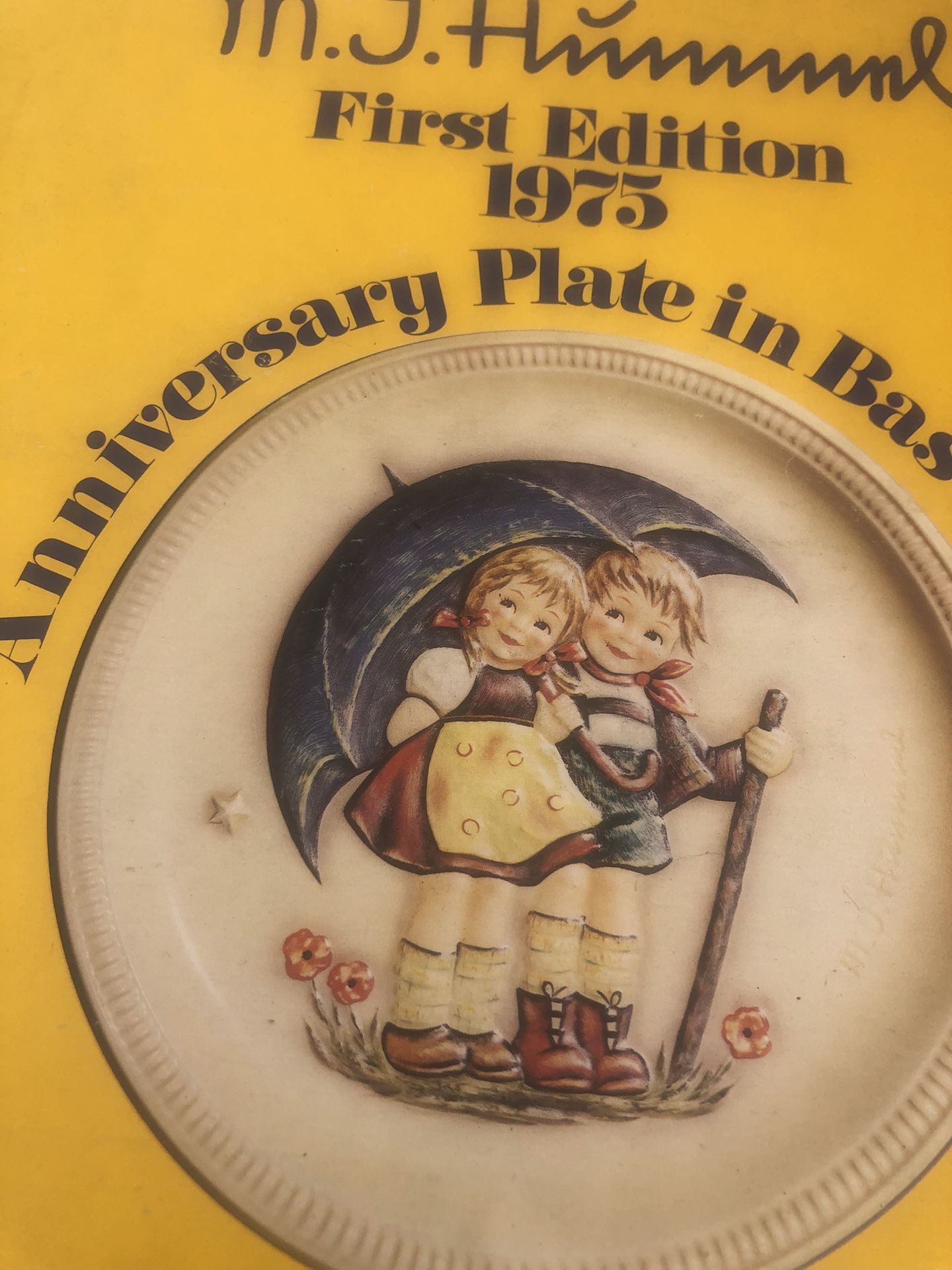 Six Hummel Plates Some Sold For $100 Each When They Came Out!  Mine All For $200
