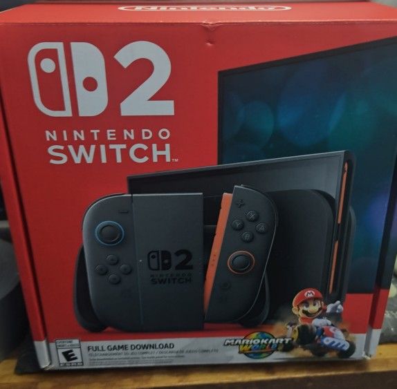 Nintendo Switch 2 Mario Kart Edition+ Travel Case + 24 Game Card Library (Pokemon Edition)