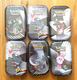 Pokemon Cards: Black Bolt & White Flare Mini Tin