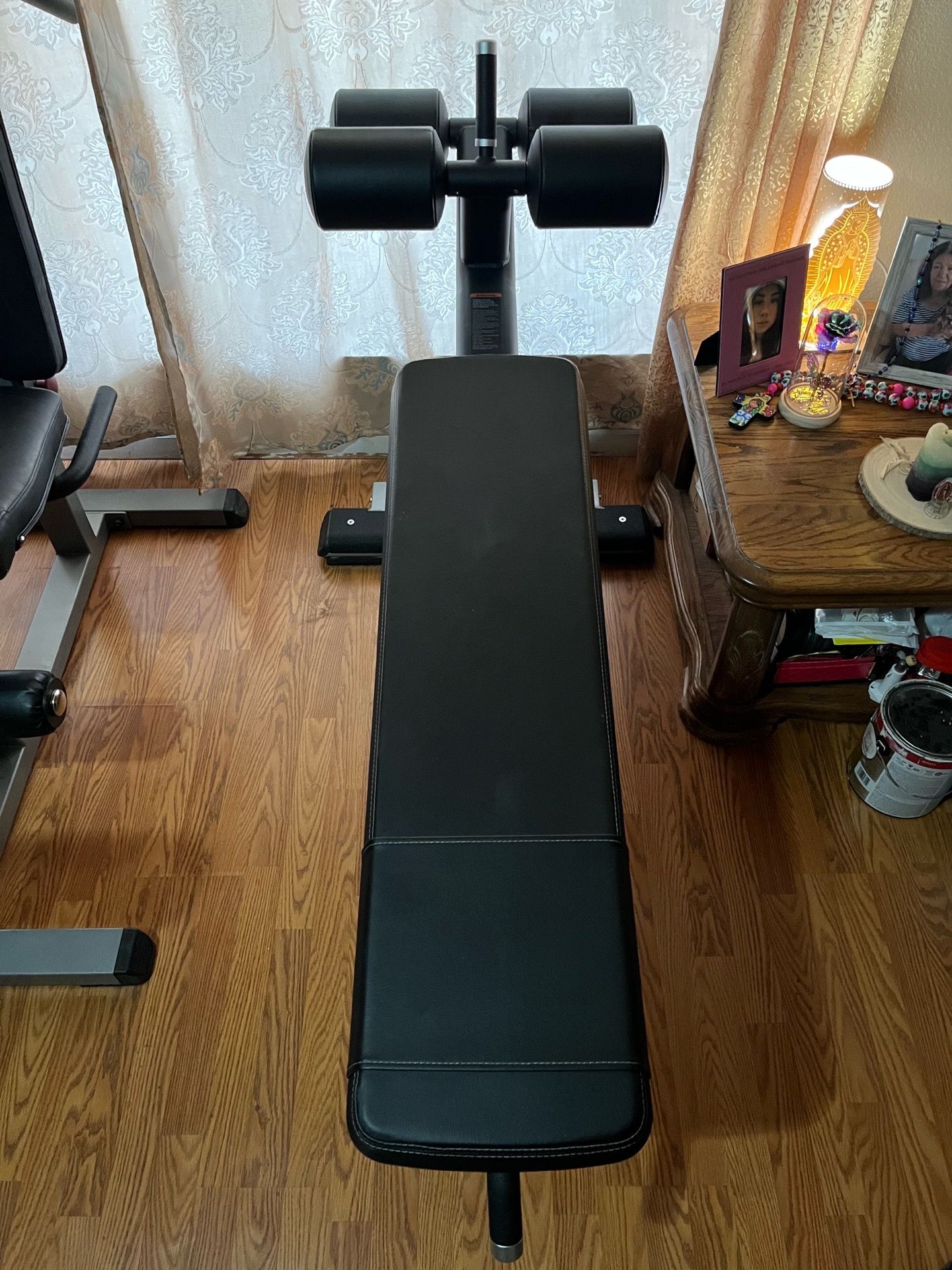 Precor abs work out bench