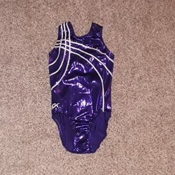 Girl's Size Large Or Women's Size Small Purple Gymnastics Leotard Dance Excellent Condition PRICE Is Firm Cash Only 