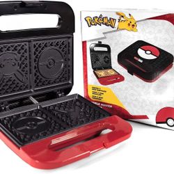 Limited Edition Pokemon Waffle Maker NEW In Box