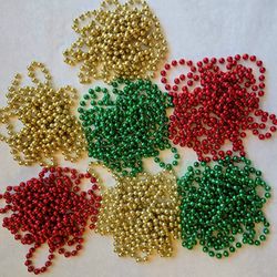 String Beads Garlands 7 Pcs, Total 70 Ft.
