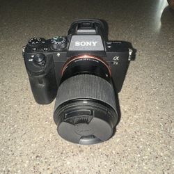 Sony A7 III Mirrorless Full Frame Camera + Accessories