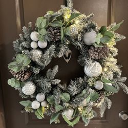 L.E.D HOLIDAY WREATHS