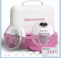 Electric Breast Pump - Lightweight, Portable, & Hands-Free with Baby Mouth Technology - BPA-Free, 4 Modes, 9 Levels - Elevate Your Breastfeeding Style