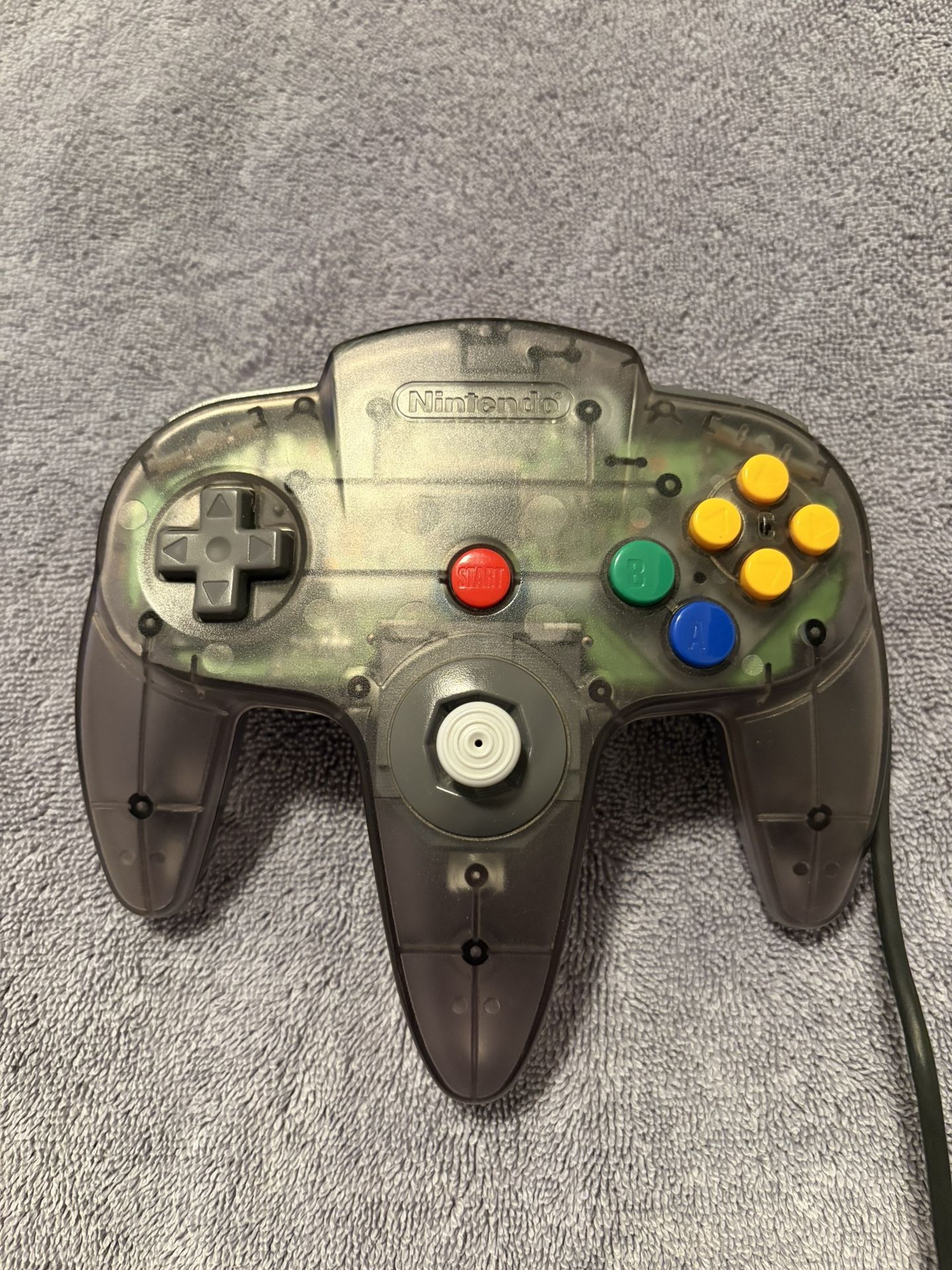 Nintendo 64 Smokey Grey Controller