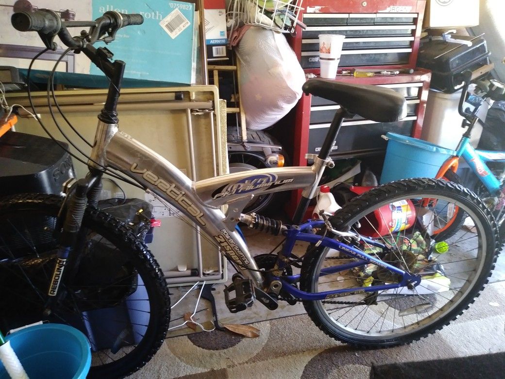 21 speed all aluminum frame pk7 vertical