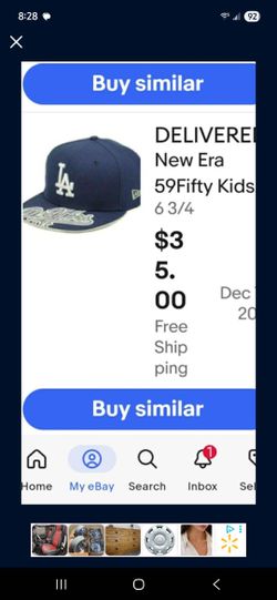Dodger 6 3/4 Fitted Cap Hat