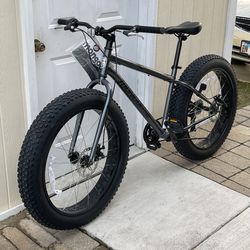 NEW Mongoose Fat Tire Mountain Bike 26” Wheels, 17.5” Frame