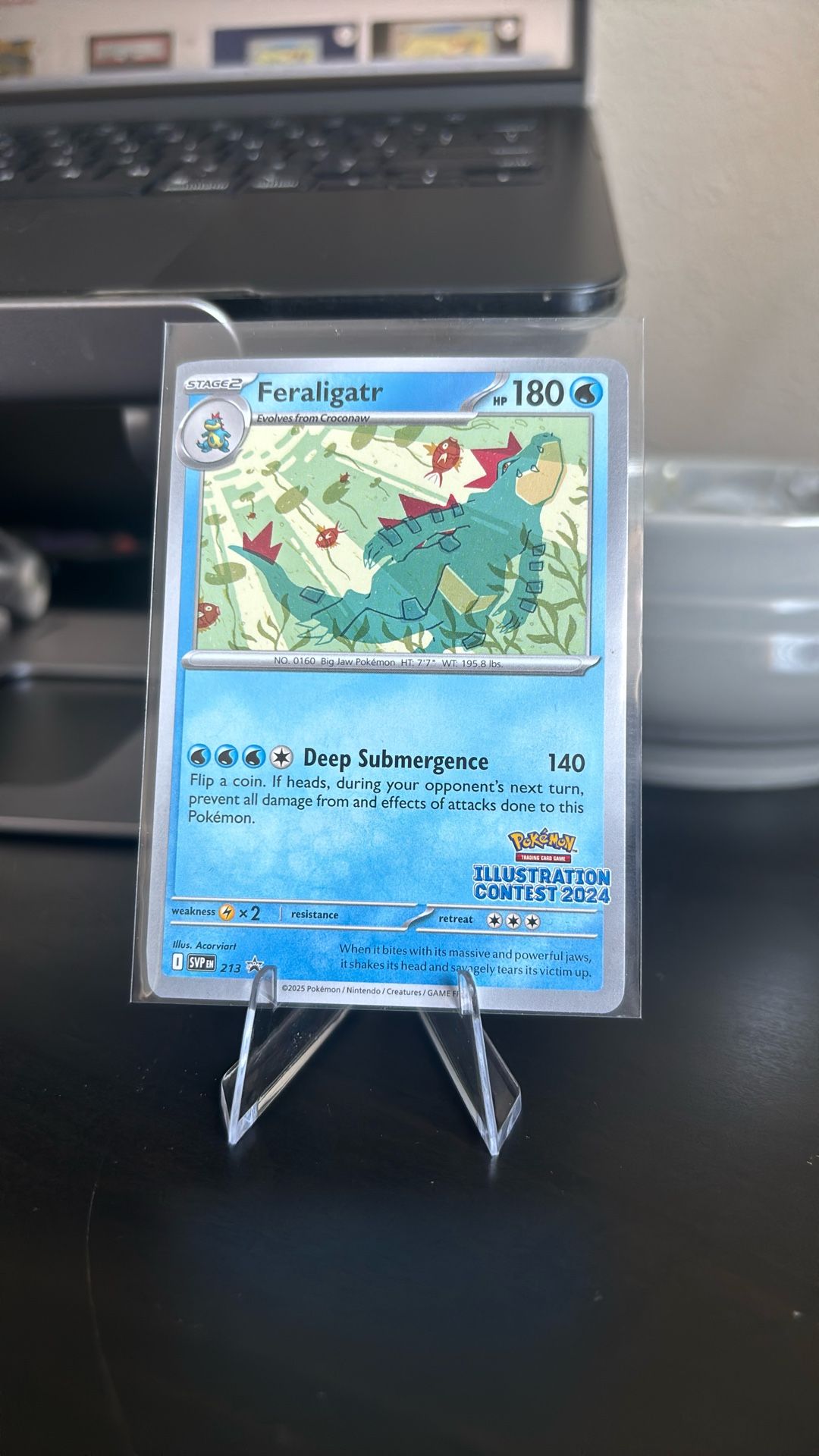 Feraligatr SVP 213 Black Star Promo
