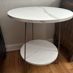 2 Tier side table