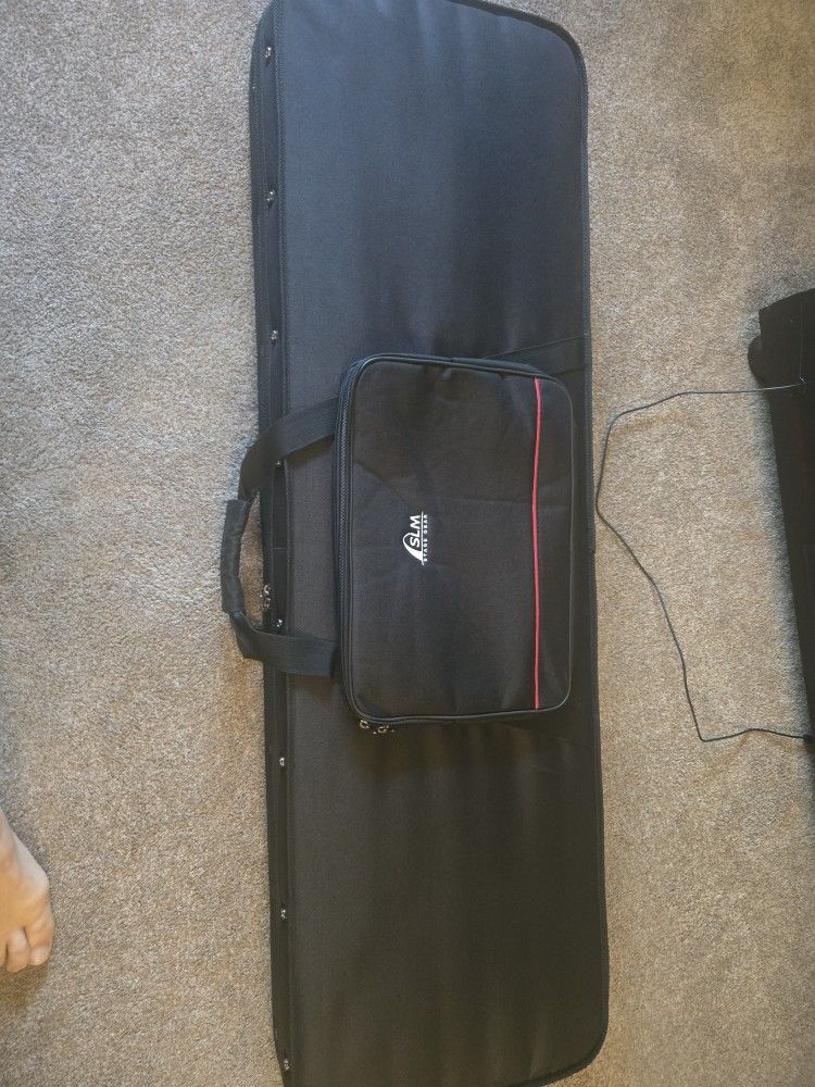 SLM Soft Sided Hard Bass Guitar Case
