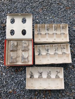 Vintage Drinkware Sets from the 1960's