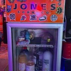 Jones Soda Mini Refrigerator 