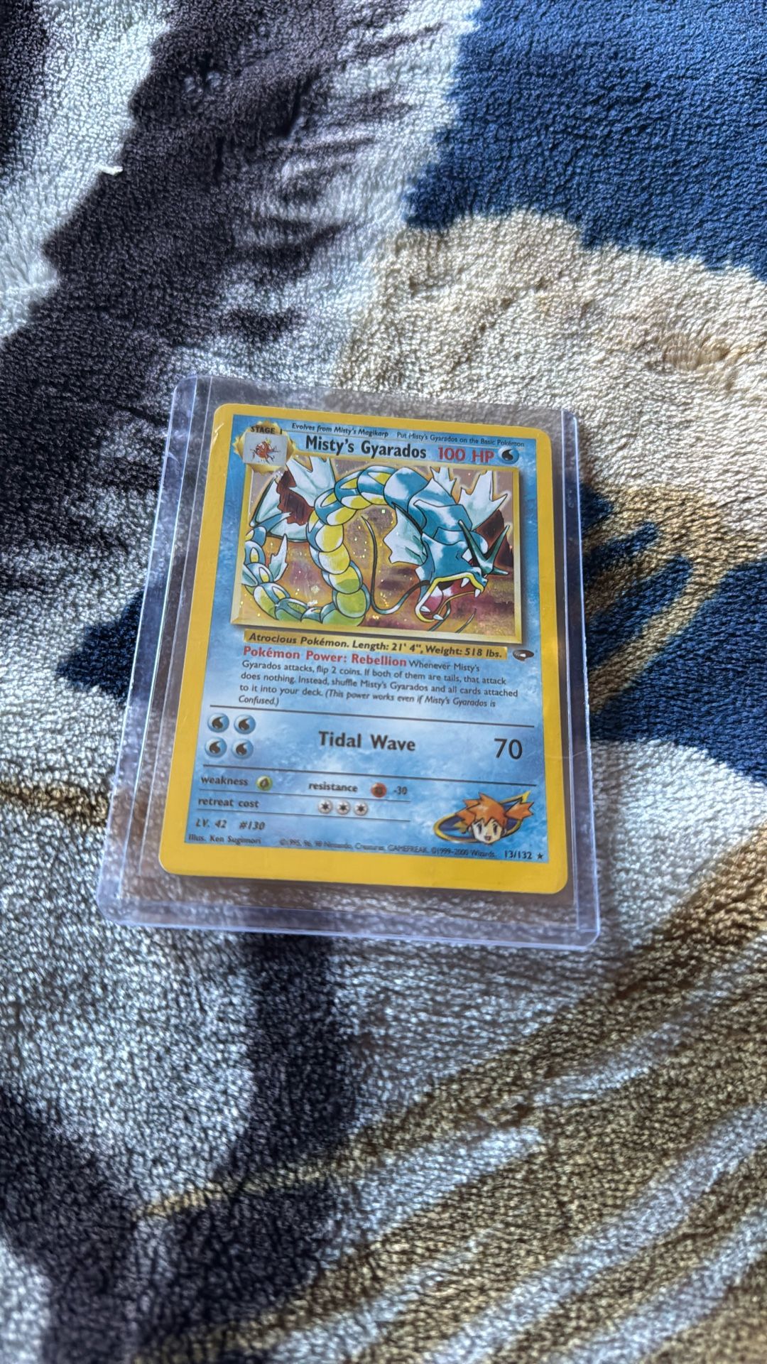 Misty Gyarados Pokémon Card