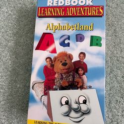 Redbook learning adventures: alphabetland (VHS, 1994)
