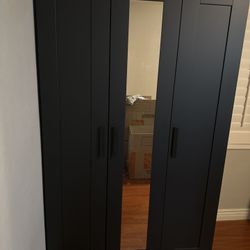 Black Wardrobe Closet 
