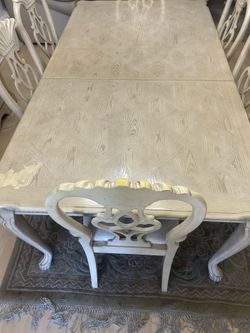 Dining Table W/cabinet