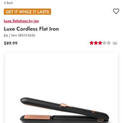 Cordless Flat Iron 