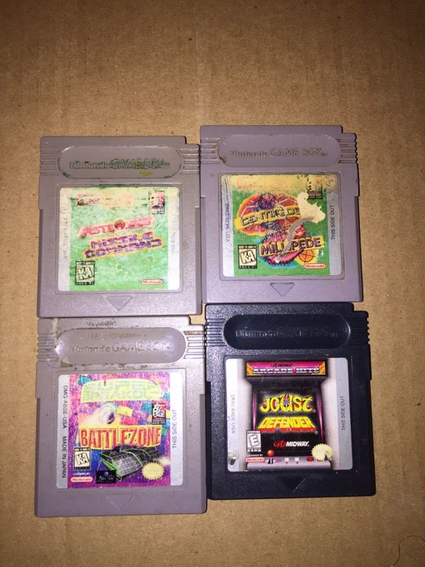 4 arcade nintendo gameboy games