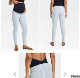 Size 6, maternity target denim jeans